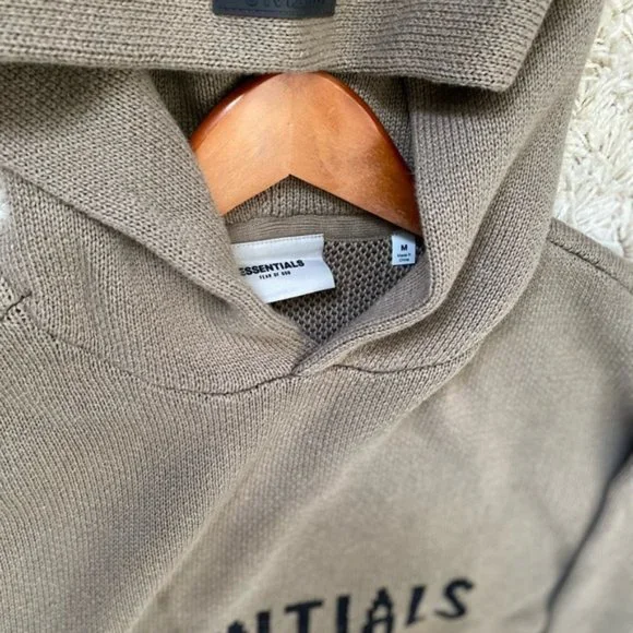 Fear of God brown hoodie